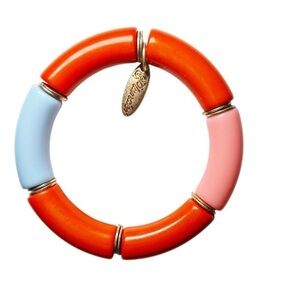 Plunder Gigi Multicolor Stretch Macaroni Bracelet